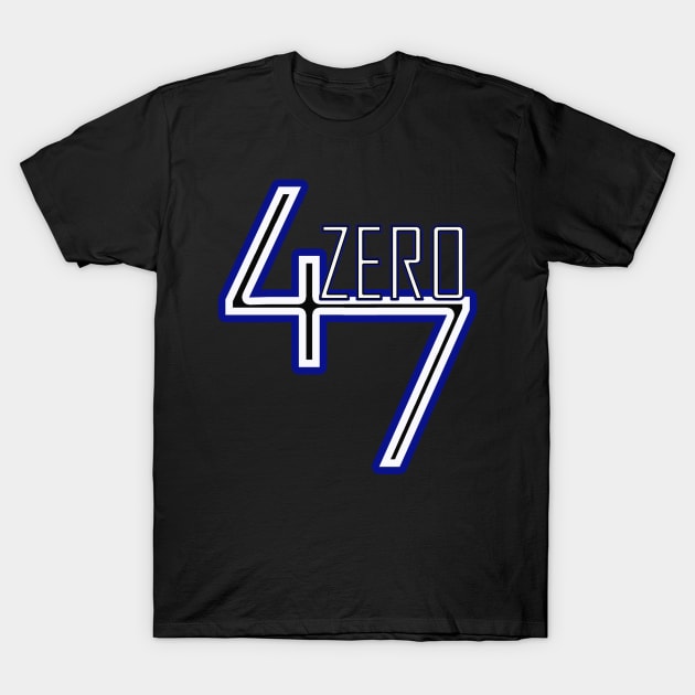 4ZERO7 T-Shirt by Six5 Designs